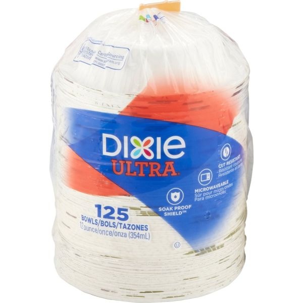 Dixie Heavyweight 12 Oz Paper Bowls