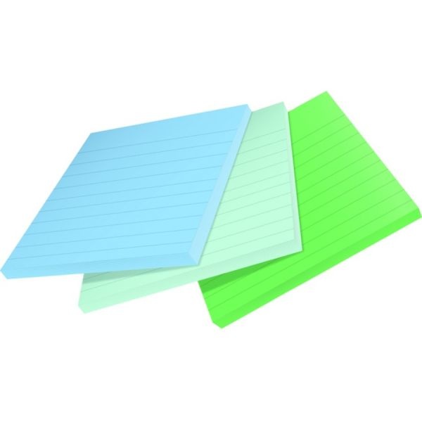 Post-it® Notes Super Sticky Pads in Canary Yellow, Note Ruled, 4 x 4, 90  Sheets/Pad, 4 Pads/Pack