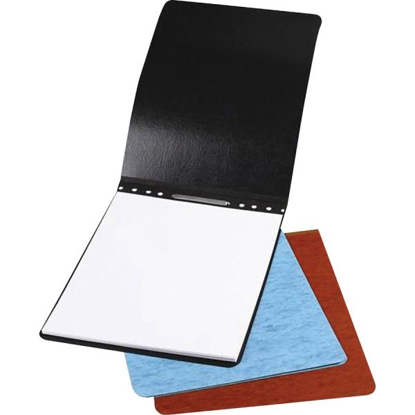 Acco Pressboard Report Cover, Letter Size, 60% Recycled, Top Hinge, 2" Capacity, Black