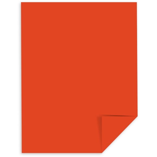 Astrobrights Color Paper, 24 Lb, 8 1/2 X 11, Orbit Orange, 500 Sheets/Ream