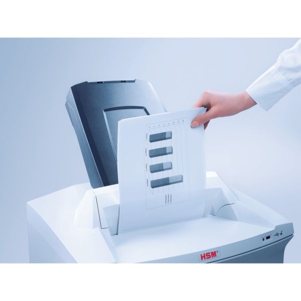 Hsm Securio Af500 L5 Cross-Cut Shredder With Automatic Paper Feed; White Glove Delivery