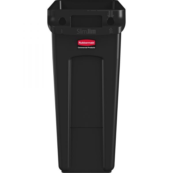 Rubbermaid Commercial Slim Jim 16-Gallon Vented Waste Container