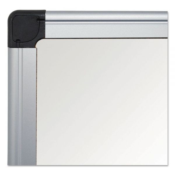 Mastervision Value Melamine Dry Erase Board, 18 X 24, White Surface, Silver Aluminum Frame
