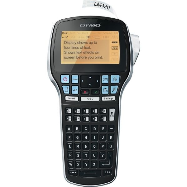 Dymo Labelmanager 420P High Performance Portable Handheld Label Maker With Pc/Apple Mac Connection