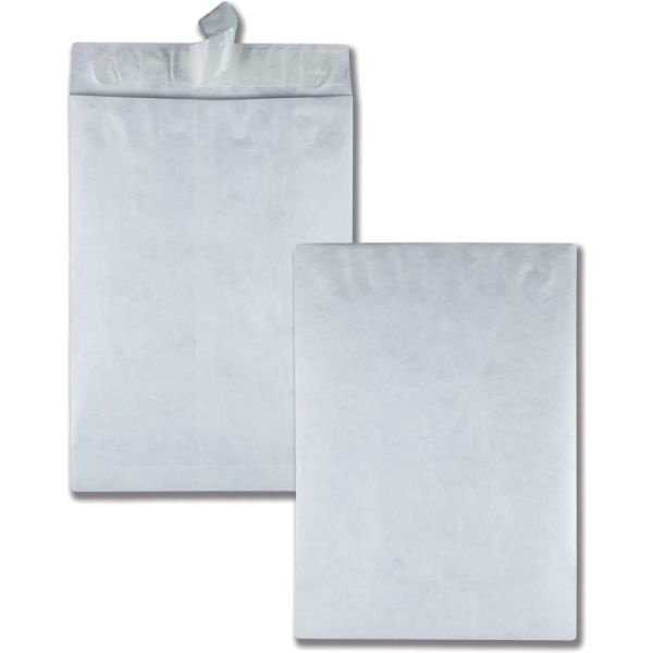 Quality Park Tyvek Open-End Jumbo Catalog Envelopes, 13" X 19", White, Pack Of 25