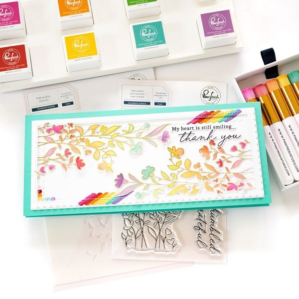 Pinkfresh Studio Clear Stamp Set 4"X6"