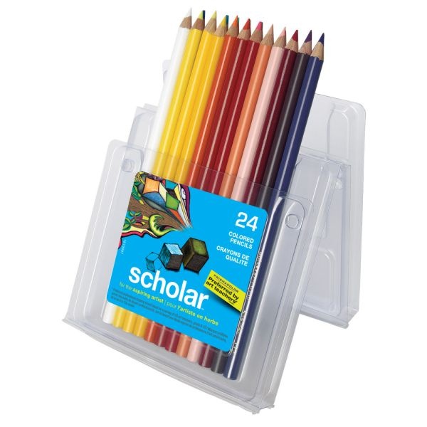 Prismacolor Scholar Color Pencils, Pack Of 24