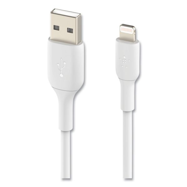 Belkin Boost Charge Lightning To Usb-A Chargesync Cable, 9.8 Ft, White