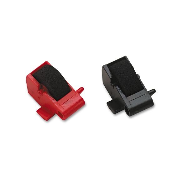 Dataproducts R14772 Compatible Ink Rollers, Black/Red, 2/Pack
