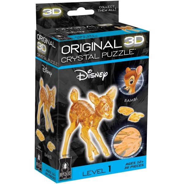 3-D Licensed Crystal Puzzle