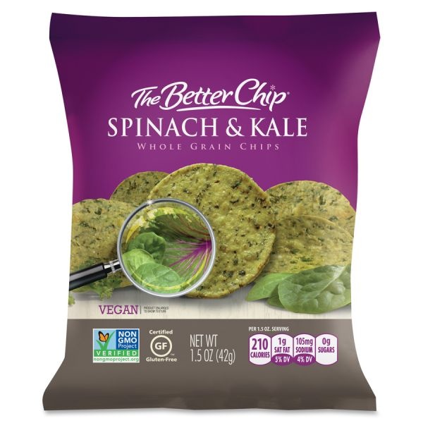 The Better Chip Gluten-Free Spinach/Kale Chips