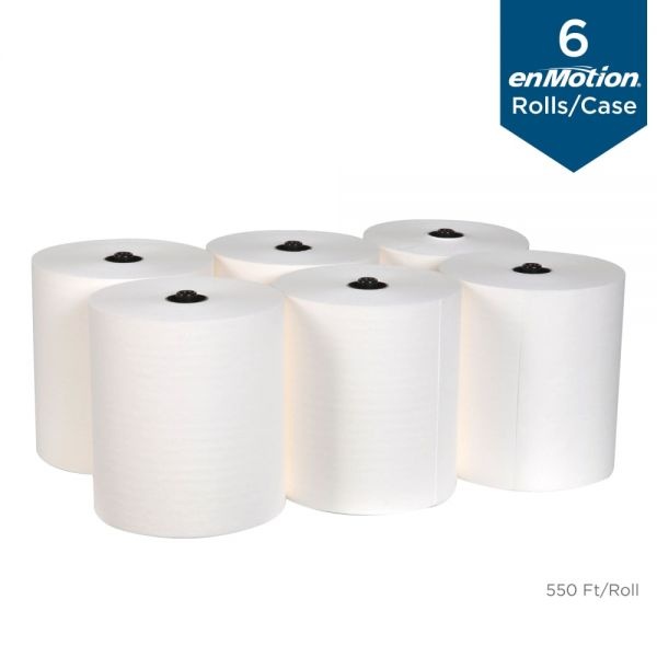 Enmotion By Gp Pro Flex 1Ply Paper Towels, 550' Per Roll, Pack Of 6 Rolls