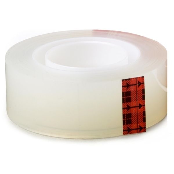 Scotch Transparent Tape, 3/4 X 1296, Clear, Pack Of 6 Rolls