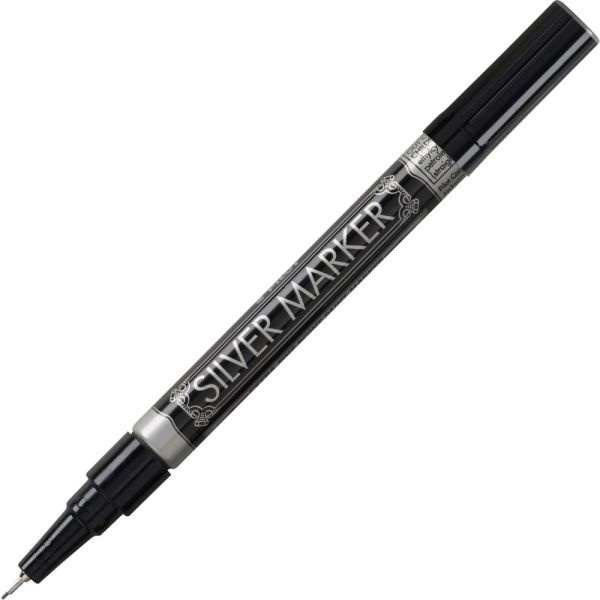 Pilot Creative Art And Cra Fts Marker, Extra-Fine Brush Tip, Silver
