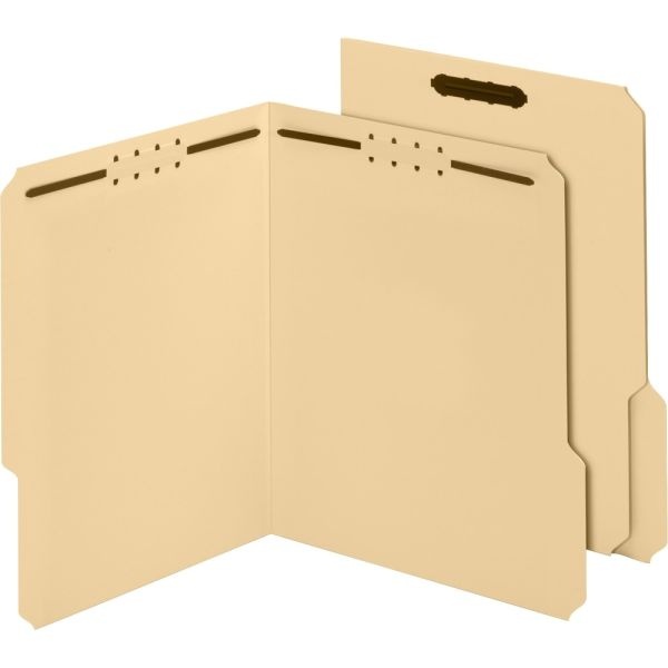 Pendaflex Smart Shield Fastener Folders, Letter Size, Manila, 2 Embedded Fasteners, 3/4" Expansion
