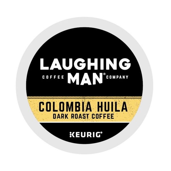 Laughing Man Coffee Company Colombia Huila K-Cup Pods, 22/Box