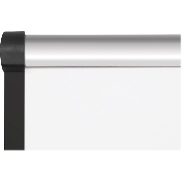 Lorell 48" X 36" Magnetic Porcelain Dry Erase Whiteboard, Satin Aluminum Frame