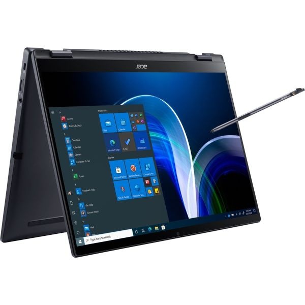 Acer Travelmate Spin P6 P614rn-52 Tmp614rn-52-77Dl 14" Touchscreen Convertible 2 In 1 Notebook - Wuxga - 1920 X 1200 - Intel Core I7 11Th Gen I7-1165G7 Quad-Core (4 Core) 2.80 Ghz - 16 Gb Total Ram - 512 Gb Ssd - Galaxy Black