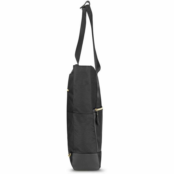 Solo Parker Carrying Case (Tote) For 15.6" Notebook - Classic Black, Gold
