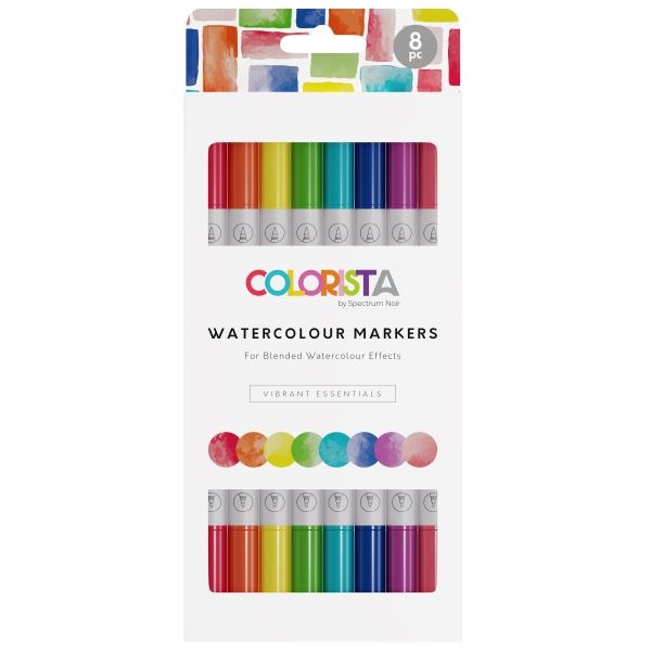 Spectrum Noir Colorista Watercolour Marker 8/Pkg