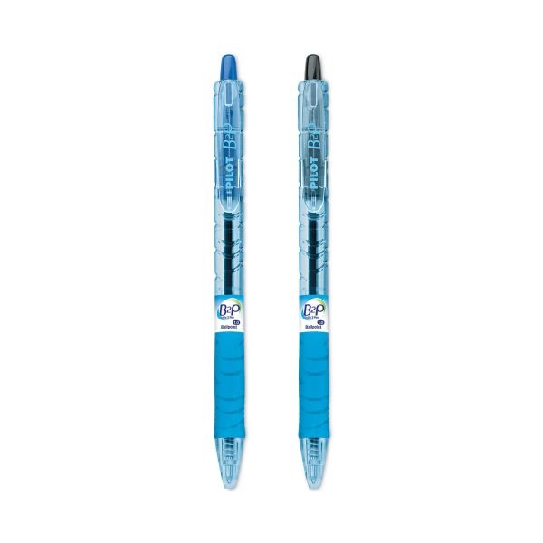 Pilot B2p Bottle-2-Pen Recycled Ballpoint Pen, Retractable, Medium 1 Mm, Assorted Ink And Barrel Colors, 36/Pack