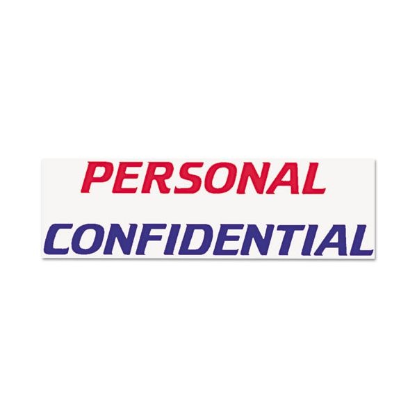 Xstamper Personal Confidential Stamp