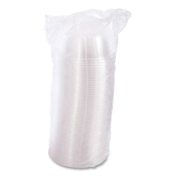 Dart D-T Sundae/Cold Cup Lids, Fits 5 Oz To 32 Oz Cups, Clear, 50 Pack 20 Packs/Carton
