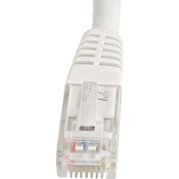 4Ft Cat6 Ethernet Cable - White Molded Gigabit - 100W Poe Utp 650Mhz - Category 6 Patch Cord Ul Certified Wiring/Tia