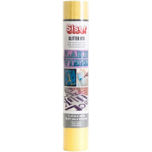 Siser Glitter Htv Vinyl 11.8"X36" Roll
