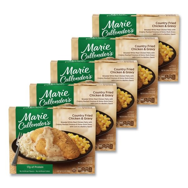 Marie Callender's Country Fried Chicken And Gravy, 13.1 Oz Bowl, 5/Pack