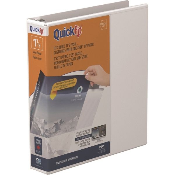 Quickfit D-Ring View Binders