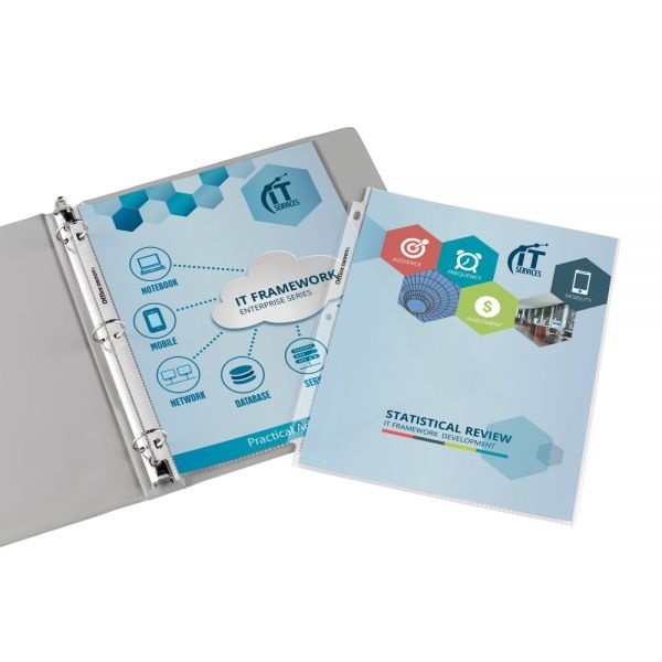 Heavyweight Sheet Protectors, 81/2" X 11", Clear, Pack Of 25