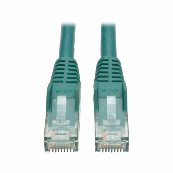 Tripp Lite By Eaton Cat6 Gigabit Snagless Molded (Utp) Ethernet Cable (Rj45 M/M) Poe Green 5 Ft. (1.52 M)