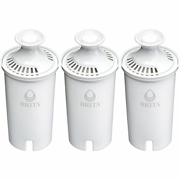 Brita Water Filter Pitcher Advanced Replacement Filters, 3/Pack, 8 Packs/Carton