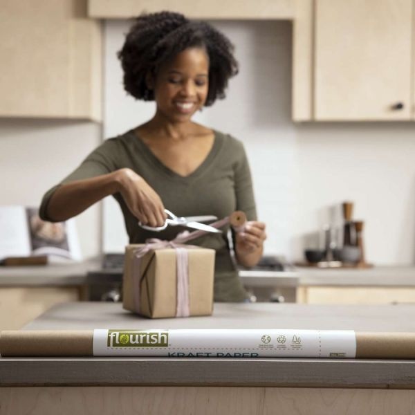 Duck Brand Flourish Recycled Kraft Paper