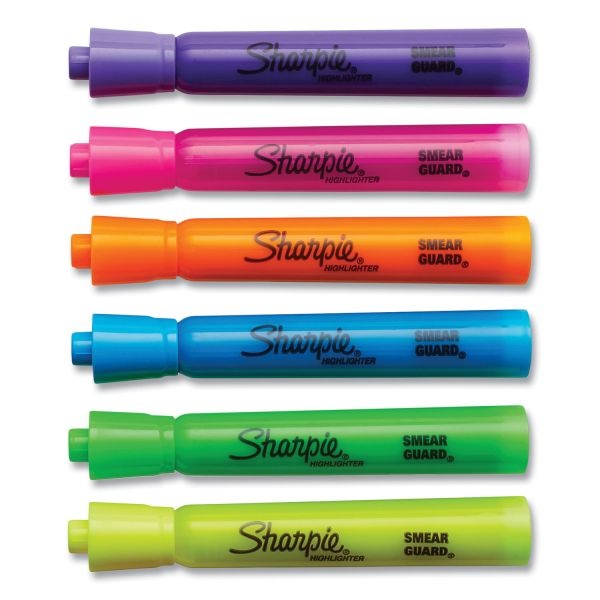 Sharpie® Pocket Style Highlighters, Assorted Ink Colors, Chisel Tip,  Assorted Barrel Colors, 36/Pack