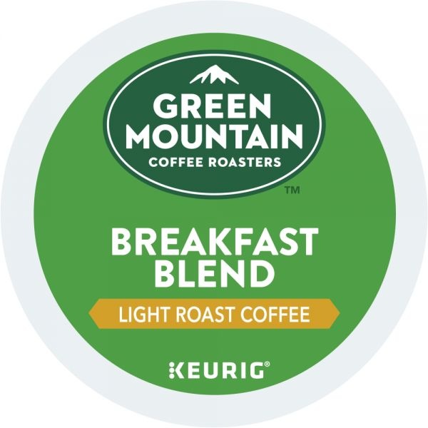 Green Mountain Coffee Single-Serve Coffee K-Cup, Breakfast Blend, Carton Of 48