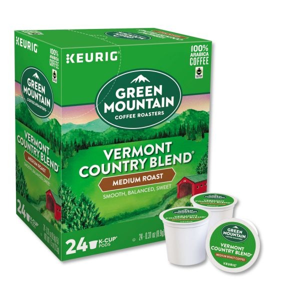 Green Mountain Coffee K-Cups, Vermont Country Blend, Medium Roast, 96 K-Cups