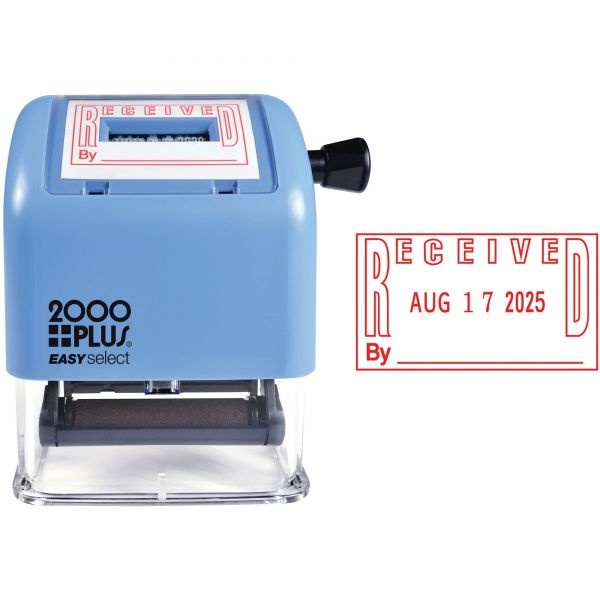 Cosco 2000Plus Es Dater, Received + Date, 1 X 1.81, Red
