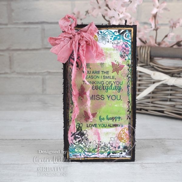 Creative Expressions Designer Boutique Clear Stamp 6"X4"