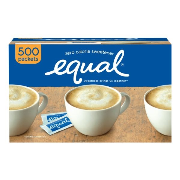 Equal Original Sweetener, 0.035 Oz., Box Of 500