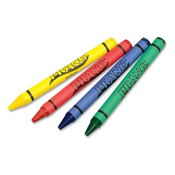 Prang Crayons Made With Soy, 16 Colors/Box