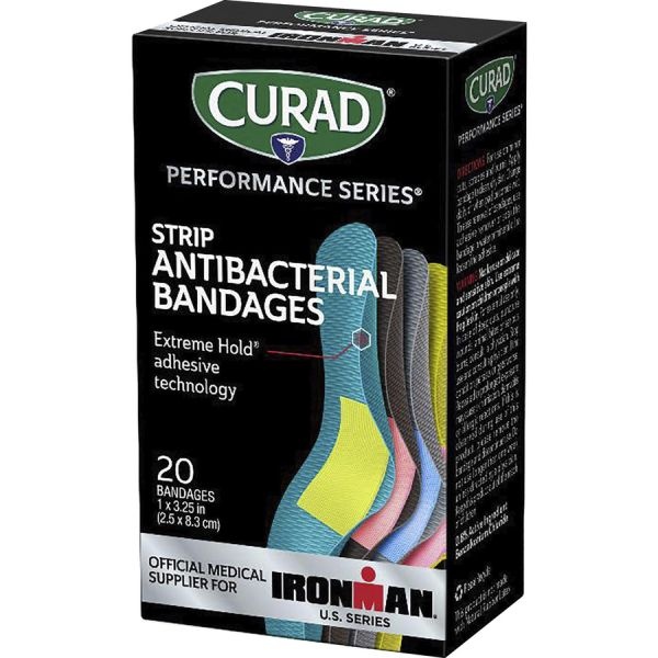 Curad Strip Antibacterial Ironman Bandages