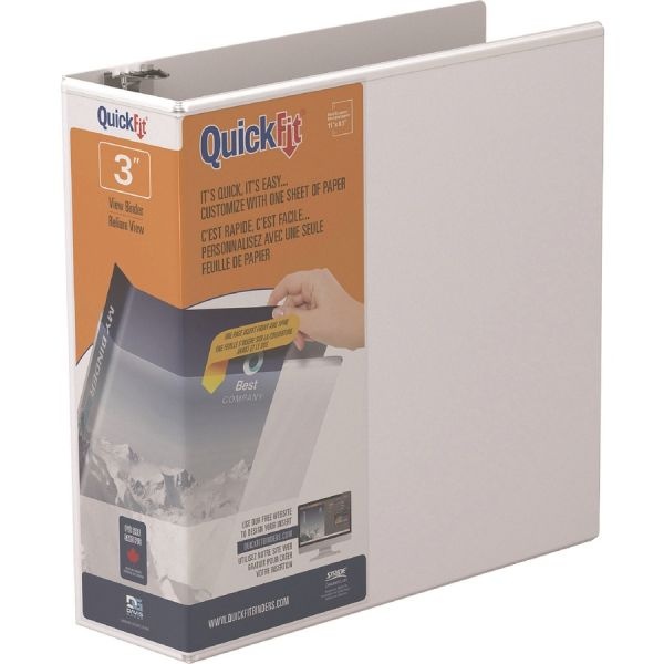Quickfit D-Ring View Binders