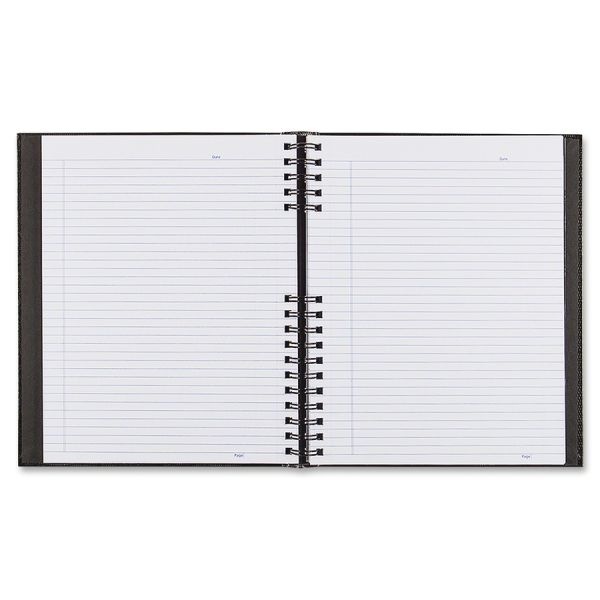 Blueline Notepro Notebook, 1-Subject, Medium/College Rule, Black Cover, (75) 11 X 8.5 Sheets