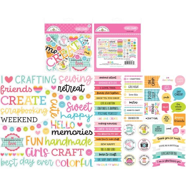 Doodlebug Odds & Ends Chit Chat Die-Cuts