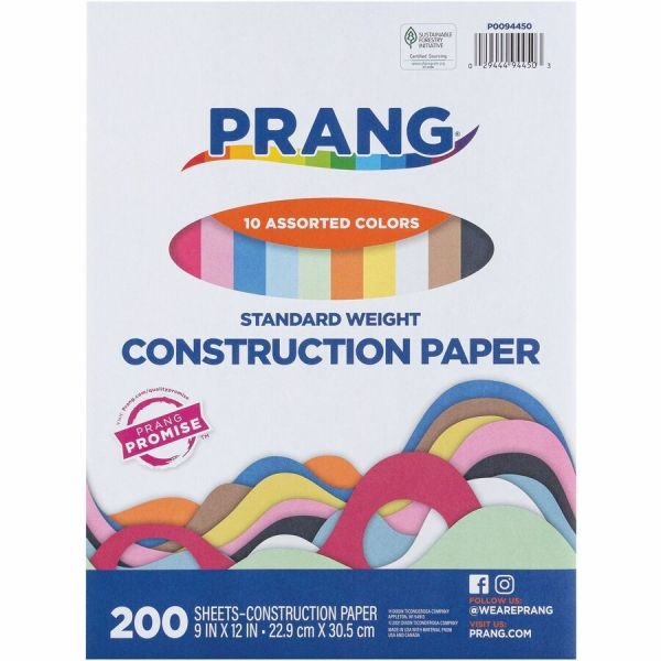 Crayola Construction Paper, 9 x 12, Assorted Colors, 240 Sheets