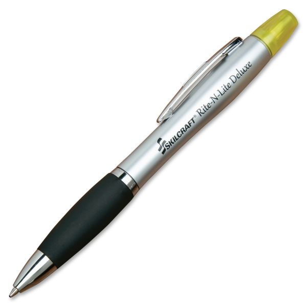 Skilcraft Rite-N-Lite Deluxe Highlighter Pen