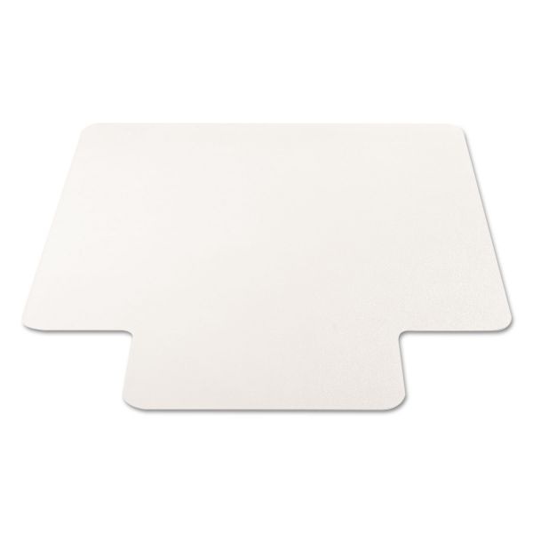 Deflecto Economat All Day Use Chair Mat For Hard Floors, 45 X 53, Wide Lipped, Clear