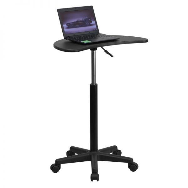 Eve Maple Sit To Stand Mobile Laptop Computer Desk